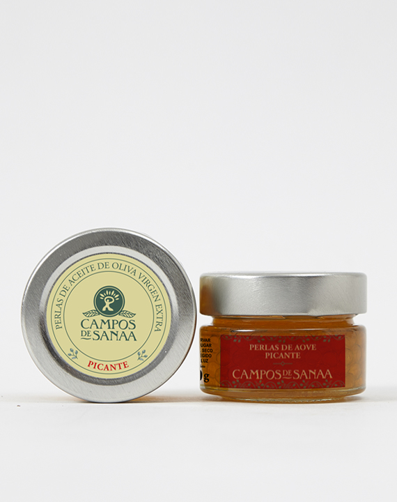 Perlas De Aceite De Oliva Virgen Extra Picante (50g)